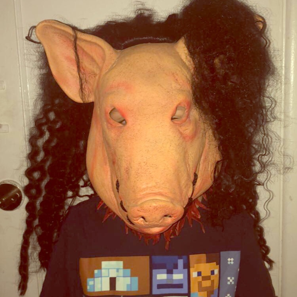 Pig mask Halloween